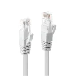 کابل شبکه یک متری بلدن مدل CAT6 با سوکت‌های شبکه در دو طرف کابل