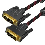 کابل تصویری DVI برند E-NET با طول ۱۵۰ سانتی متر