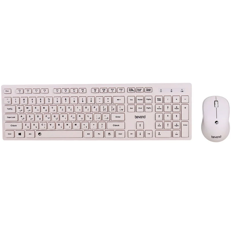 کیبورد و موس بی سیم بیاند BMK-5660RF کیبورد و موس بی سیم بیاند BMK-5660RF