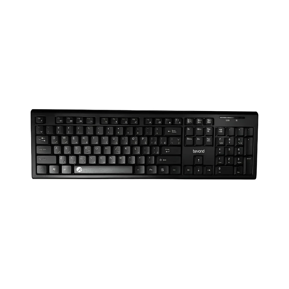کیبورد بی سیم بیاند BM-4531RF با طراحی ساده و کاربردی