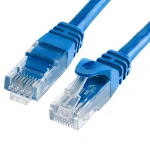 کابل شبکه Belden CAT6 به طول ۲ متر با سوکت RJ45 در دو سر کابل