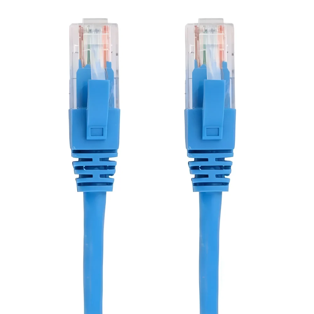 کابل اینترنت Belden CAT6 سه متری دو سر سوکت برای اتصال تجهیزات شبکه