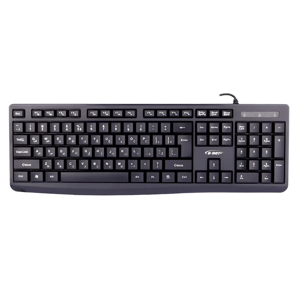 نمای کامل کیبورد سیمی D-NET DT-994