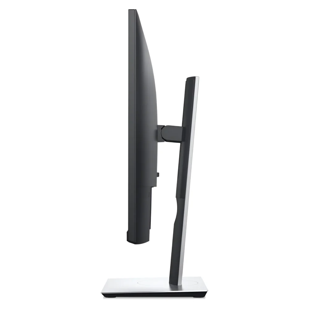 نمای جانبی مانیتور دل استوک Dell P2419H با طراحی باریک