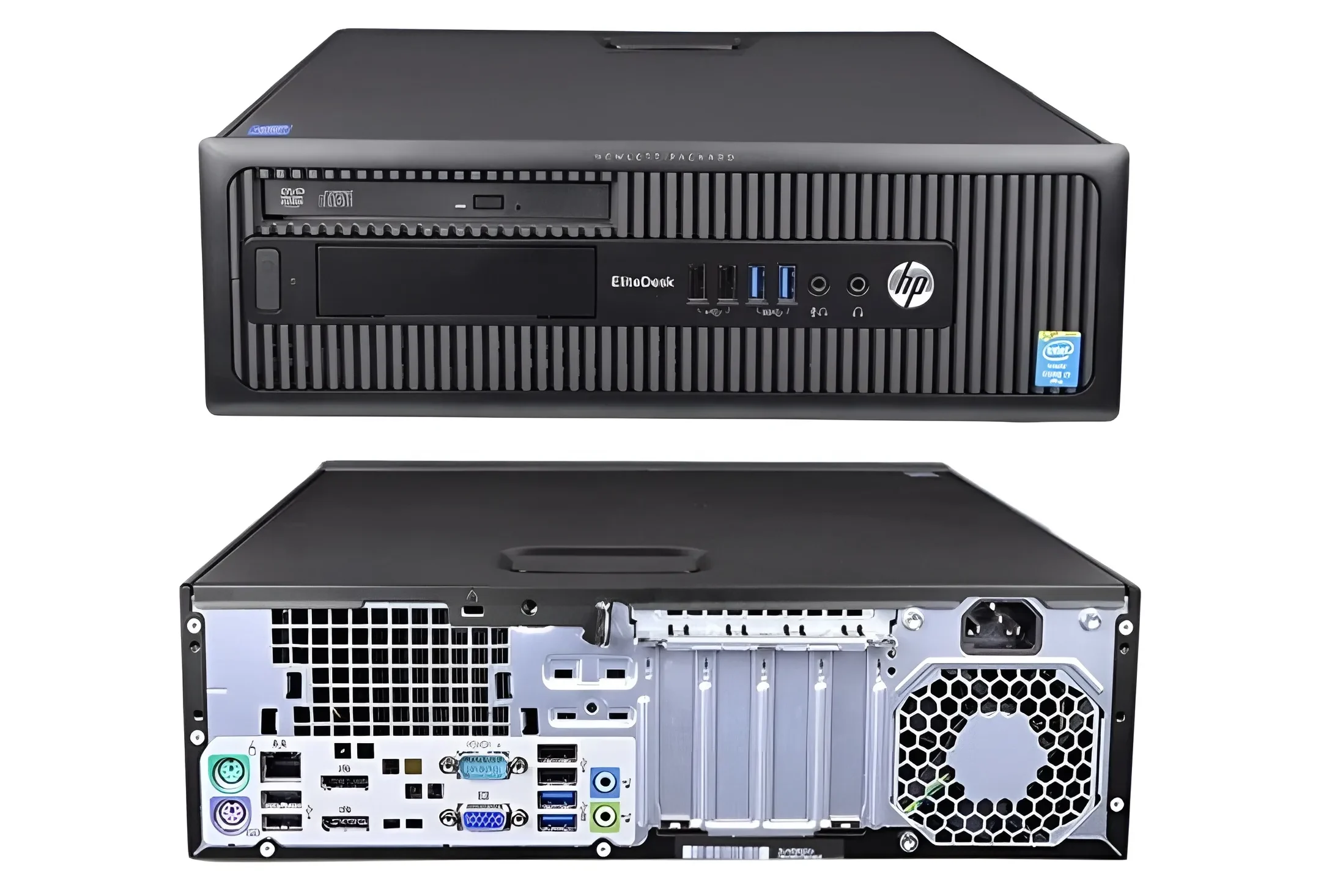 نمای کامل از کیس و تمام پورت های EliteDesk 800 G1