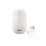 ماوس بی سیم تسکو مدل TM 700W شارژی، رابط  دانگل USB،  باتری داخلی قابل شارژ، قابلیت کارکردن با هر دو دست