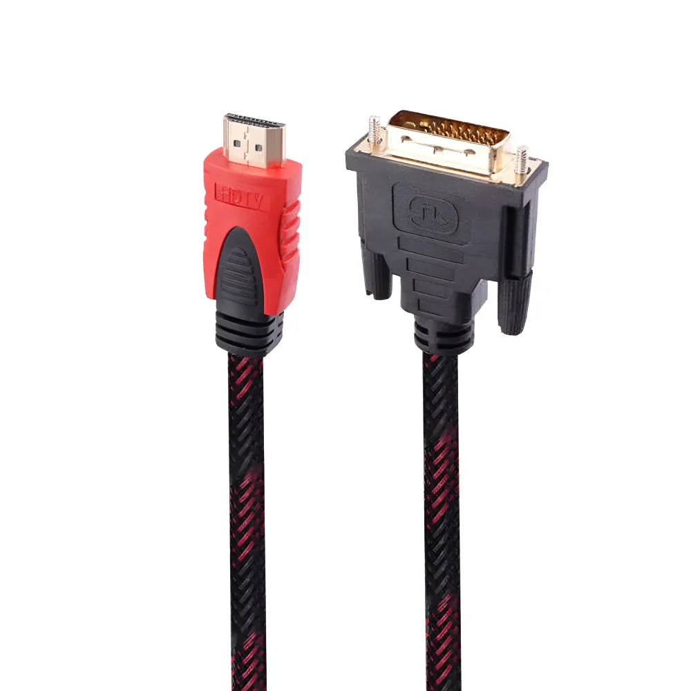 کابل آیفورتک HDMI به DVI مناسب اتصال دستگاه‌های دارای پورت HDMI و DVI