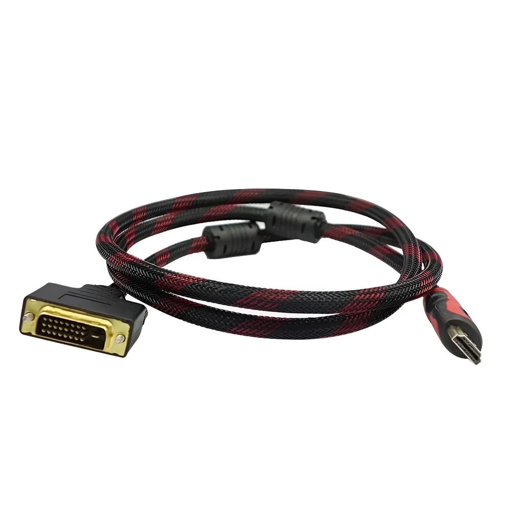 کابل تبدیل تصویر HDMI به DVI برند آیفورتک طول ۱.۵ متر