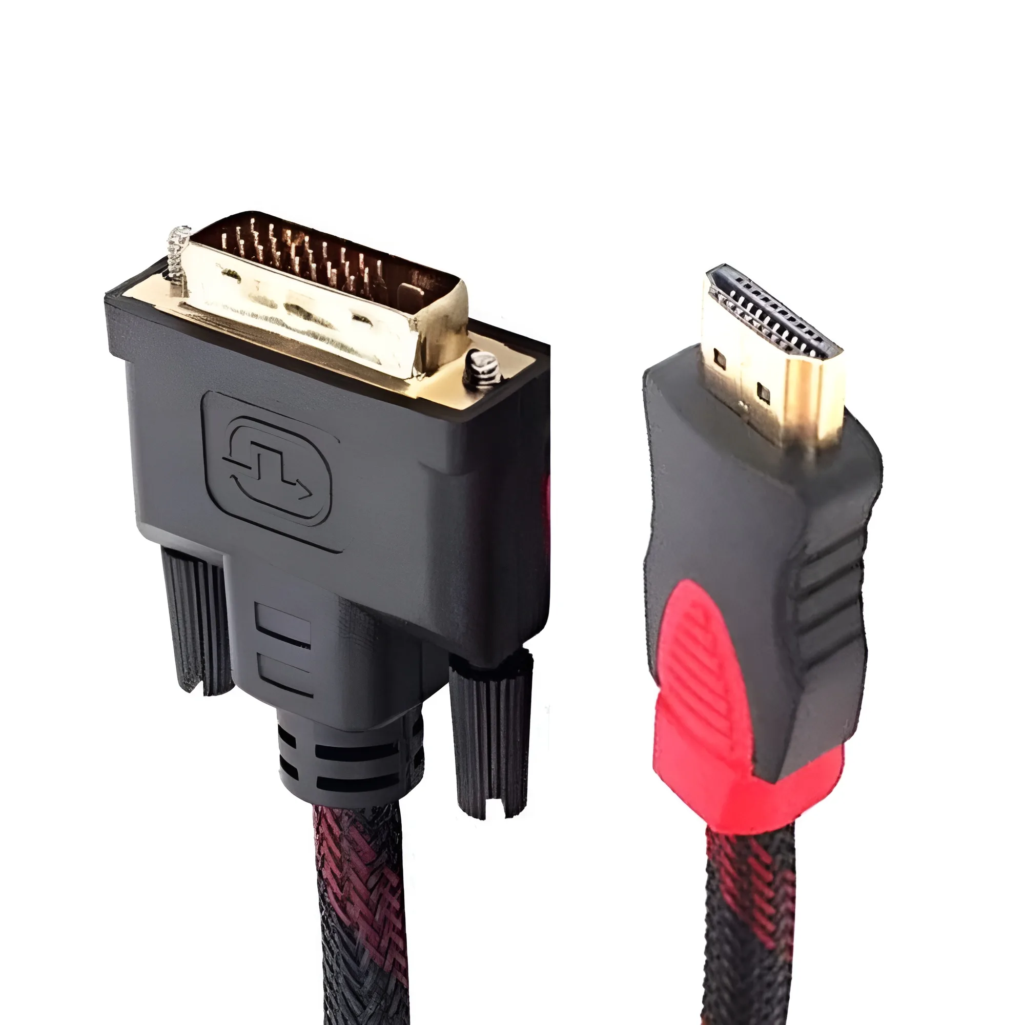 کابل HDMI به DVI آیفورتک ۱.۵ متری کابل تبدیل HDMI به DVI آیفورتک با طول ۱.۵ متر