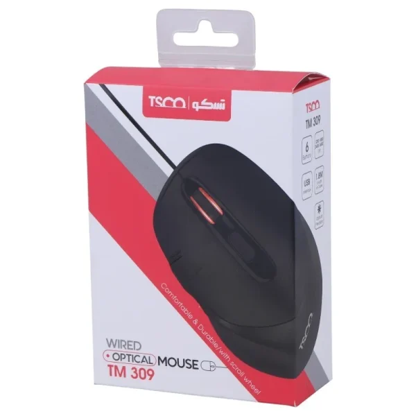 بسته‌بندی و جعبه موس تسکو TM 309
