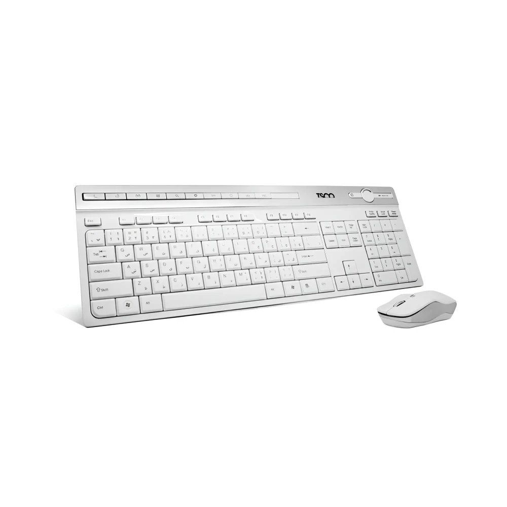 کیبورد و ماوس بی سیم تسکو مدل tkm7106w