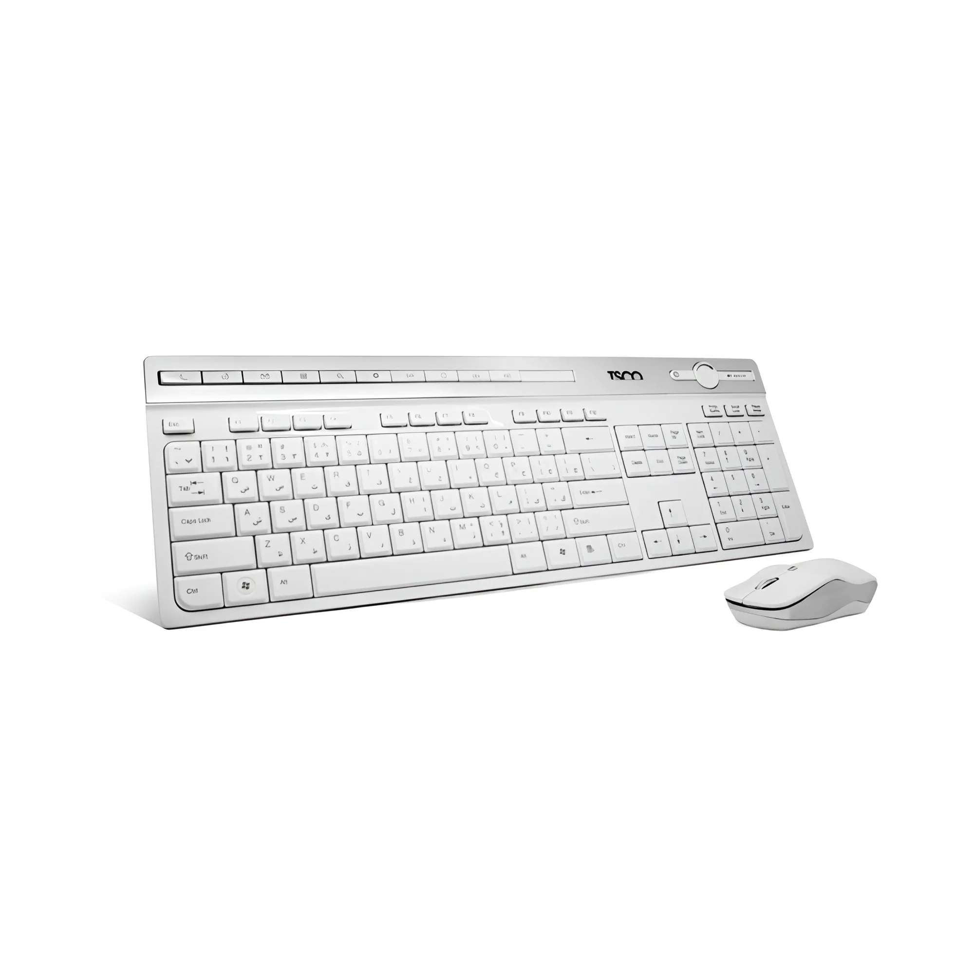 کیبورد و ماوس بی سیم تسکو مدل tkm7106w
