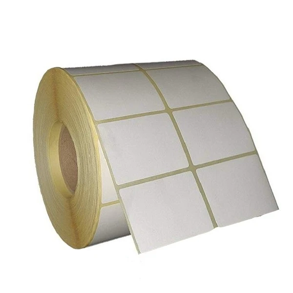 رول لیبل کاغذی 30*45 2ستون 4000عددی مناسب پرینتر حرارتی