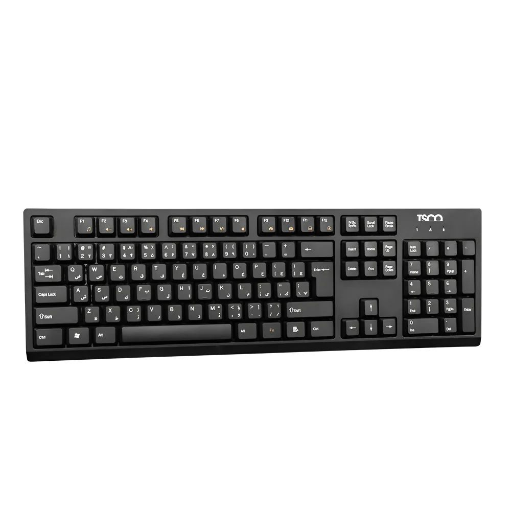 کیبورد بی سیم تسکو TKM 7019W با طراحی کاربردی