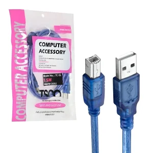 کابل پرینتر USB تسکو مدل TC01 با طول ۱.۵ متر