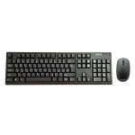 نمای کامل موس و کیبورد بی سیم تسکو TKM 7019W
