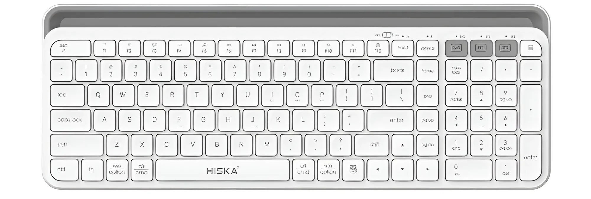 کیبورد بی سیم هیسکا HX-KE255