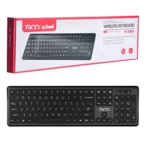 کیبورد بی‌سیم تسکو TK 7005W به همراه جعبه