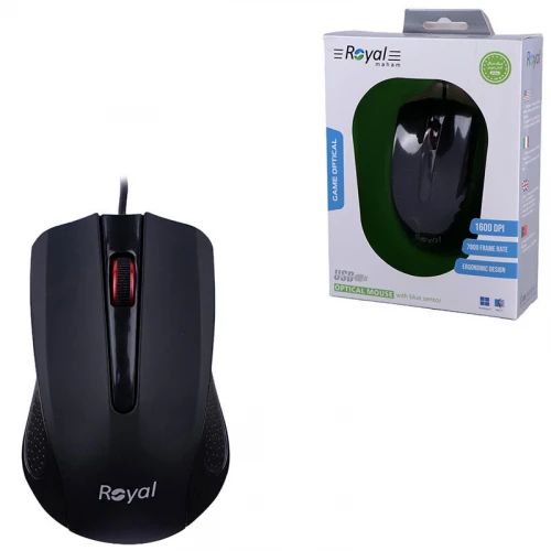 محتویات بسته‌بندی موس Royal R-M257