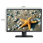مانیتور Dell U2412M با رزولوشن ۱۹۲۰×۱۲۰۰ و نسبت تصویر ۱۶:۱۰