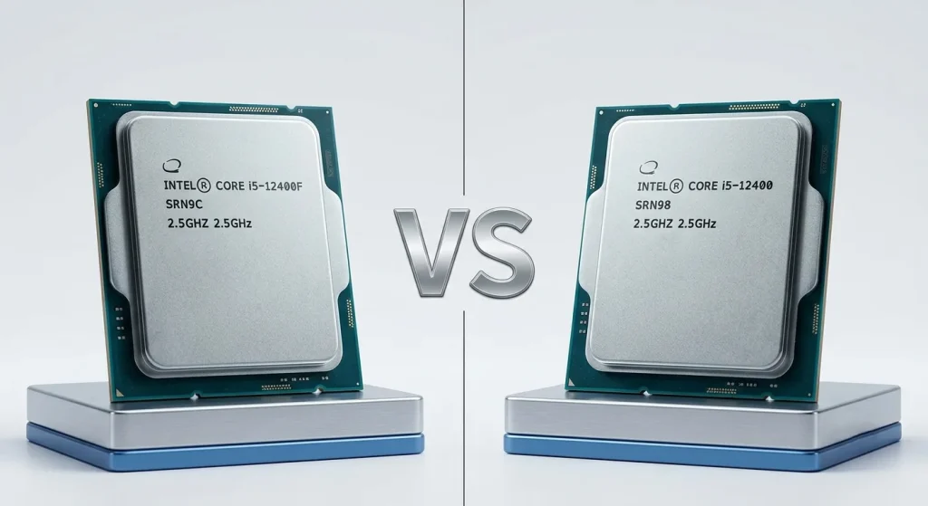 بررسی و مقایسه دو مدل متفاوت از cpu core i5-12400