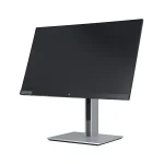 نمای جانبی مانیتور HP E24 G4 ۲۴ اینچ با طراحی باریک بدنه و پایه ارگونومیک