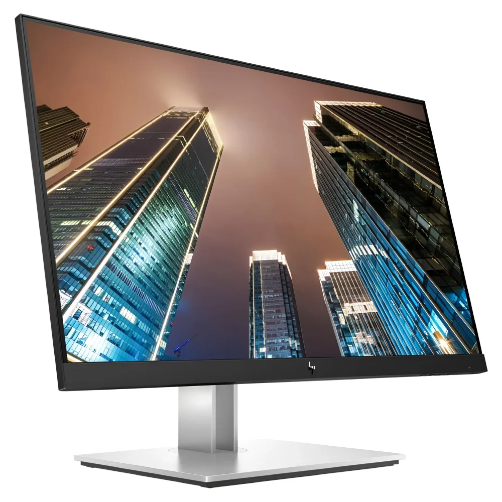 مانیتور HP E24 G4 ۲۴ اینچ با صفحه‌نمایش عریض و حاشیه باریک