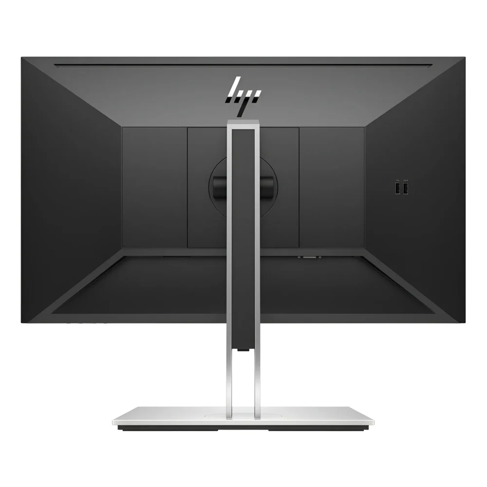 نمای پشت مانیتور استوک HP E24 G4 ۲۴ اینچ و محل قرارگیری درگاه‌های اتصال