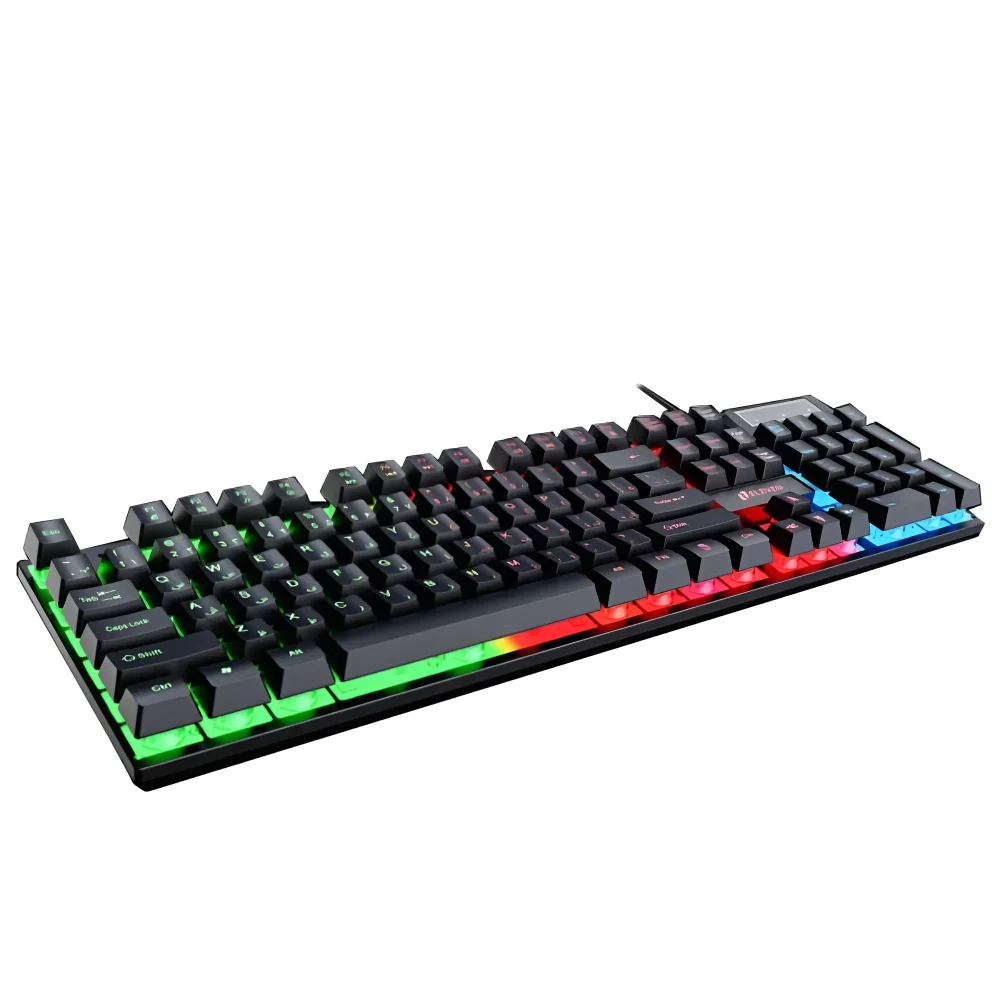 نورهای RGB روی کیبورد گیمینگ Eleven GK101