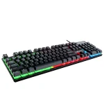 نورهای RGB روی کیبورد گیمینگ Eleven GK101