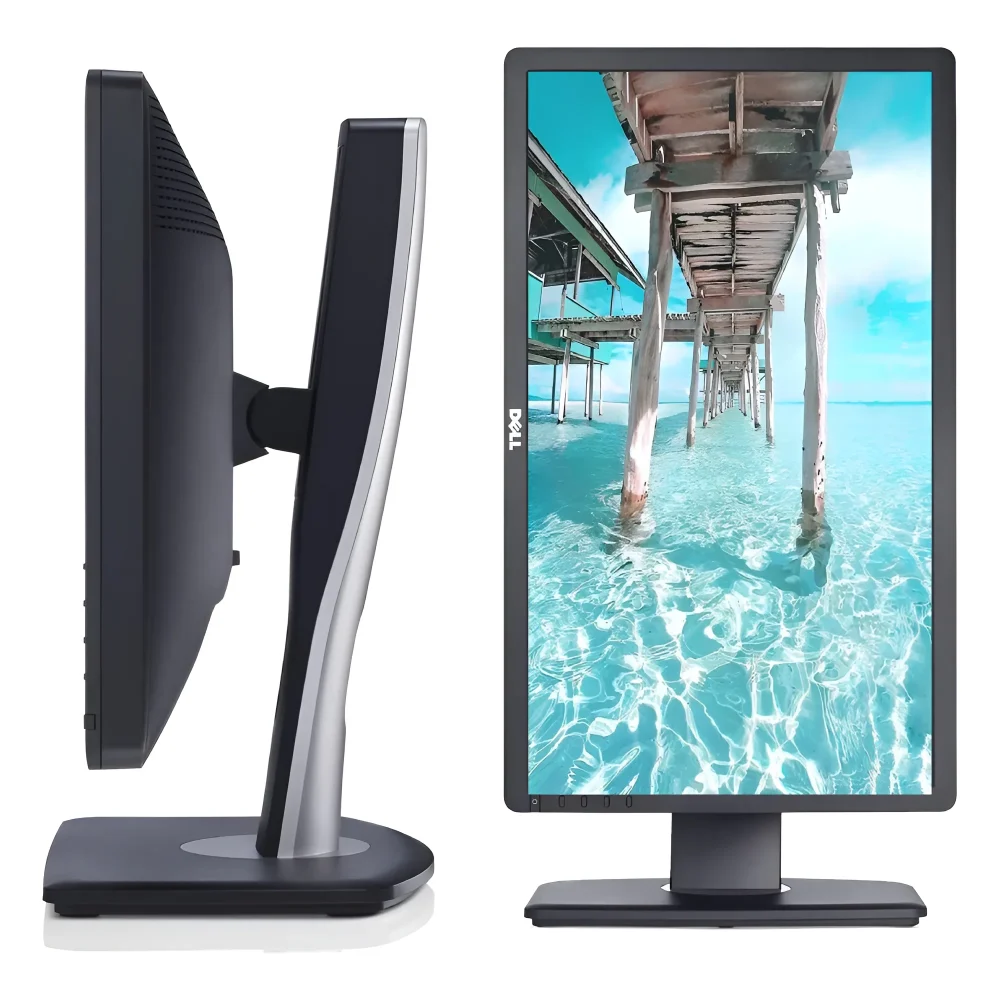 مانیتور Dell P2213T در حالت عمودی