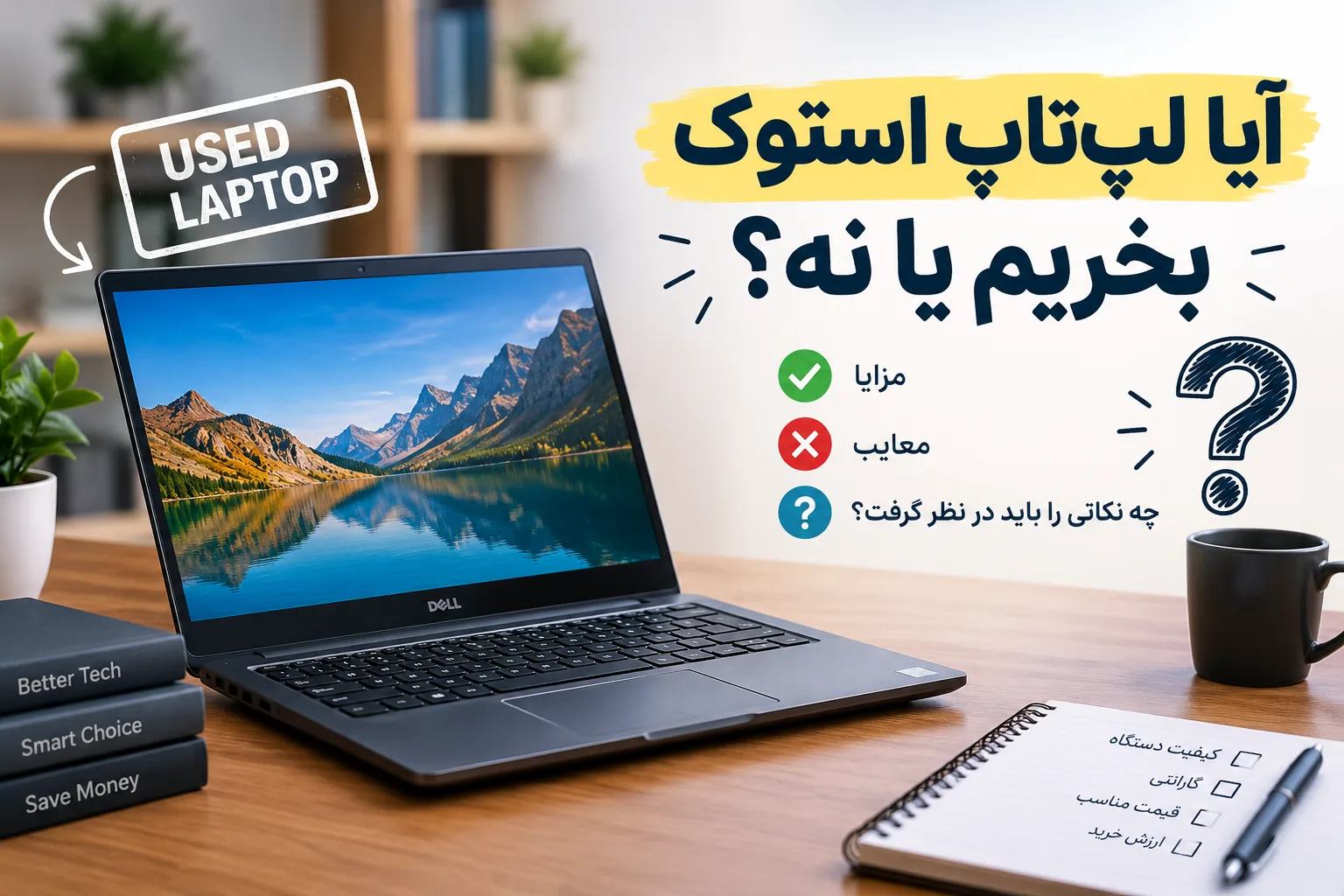 مزایا و معایب خرید لپ تاپ استوک