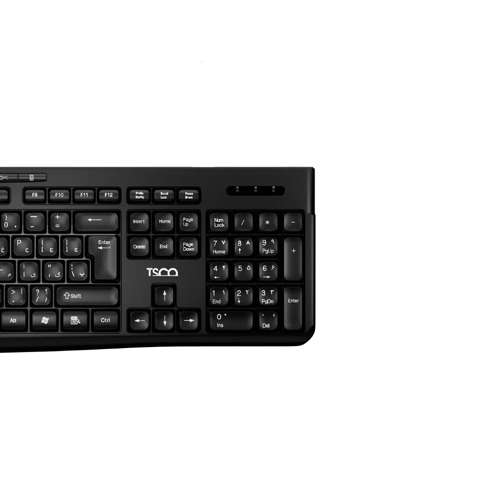 کیبورد بی سیم تسکو TK 7007W برای استفاده خانگی