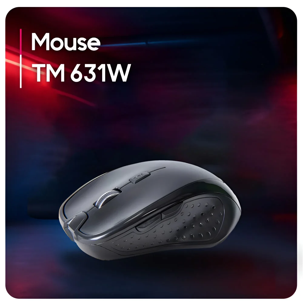 ماوس بی سیم تسکو TM 631W با طراحی مناسب استفاده طولانی