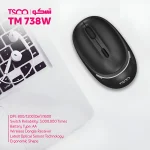 ماوس بی سیم تسکو TM 738W با طراحی ارگونومیک