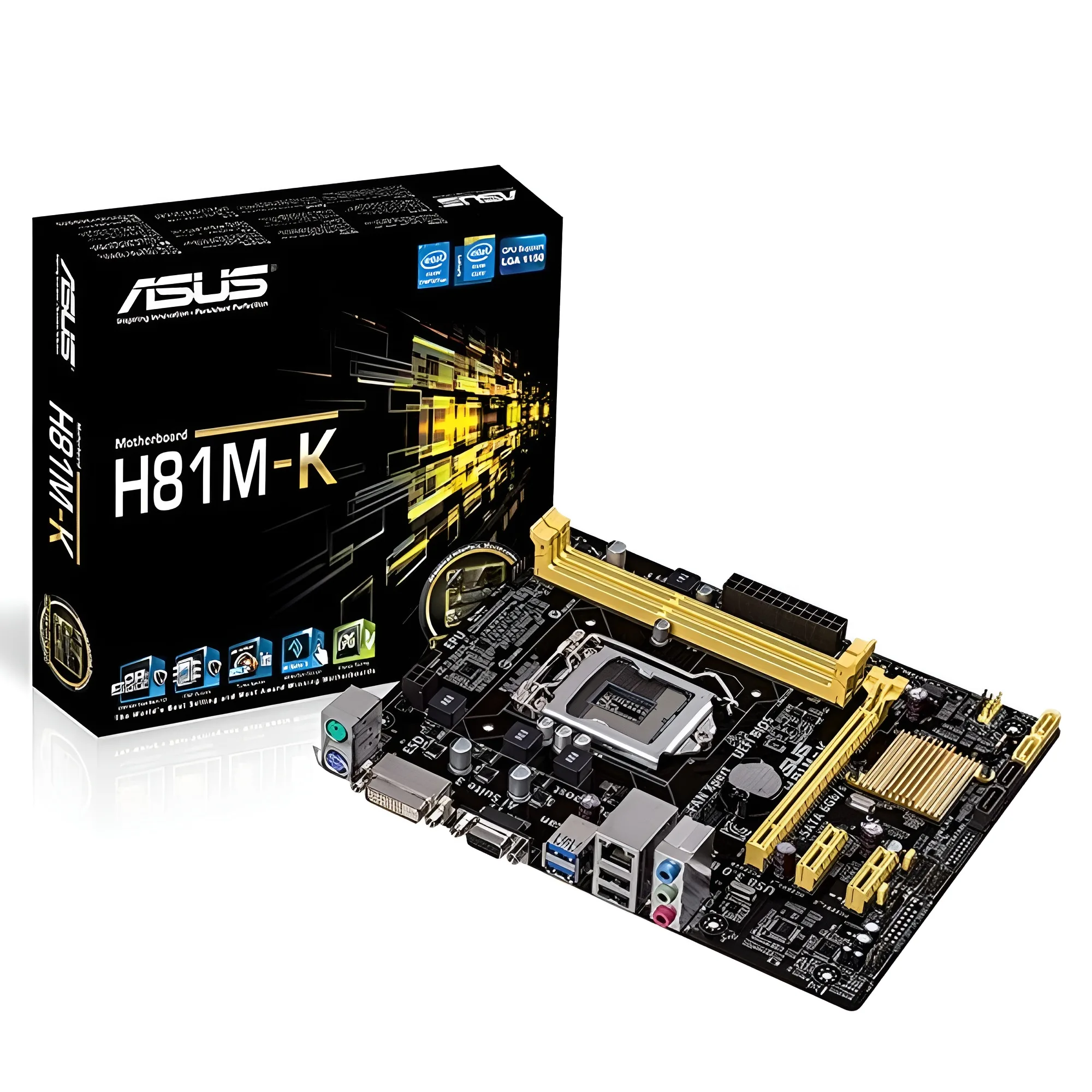 مادربرد ایسوس مدل H81M-K با فرم فاکتور Micro-ATX