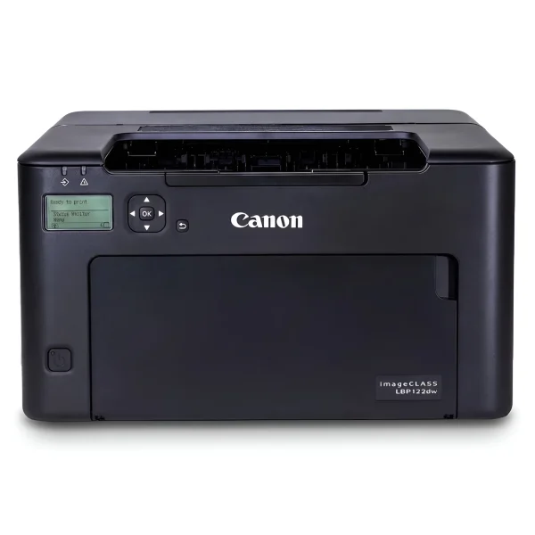 پرینتر لیزری تک کاره Canon i-SENSYS LBP122dw با چاپ سیاه و سفید، اتصال USB و Wi-Fi