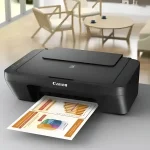 پرینتر سه کاره Canon PIXMA MG2541S در میز کار خانگی
