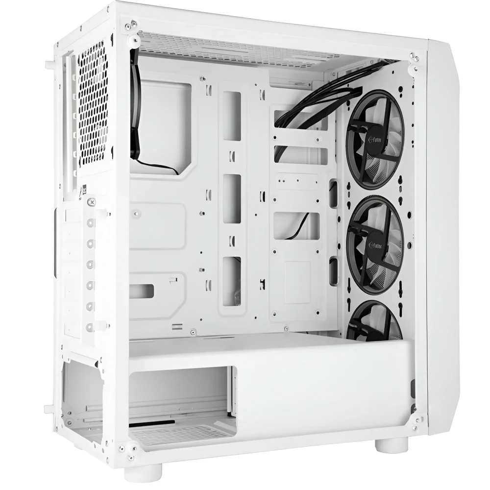نمای فضای داخلی کیس گیمینگ فاطر FG-720W برای نصب قطعات