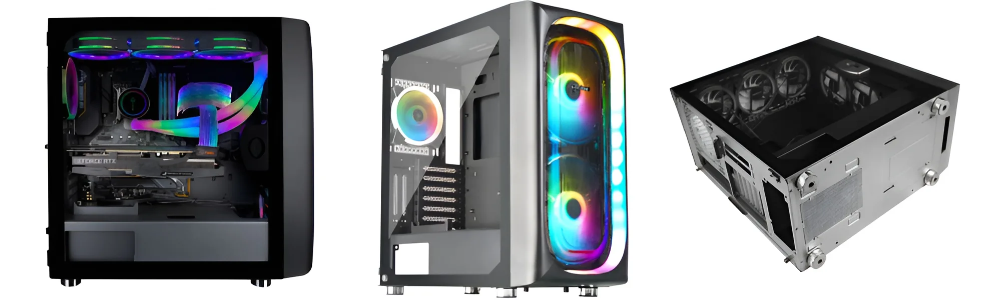 تصویر کیس کامپیوتر گیمینگ فاطر مدل FG-790B 