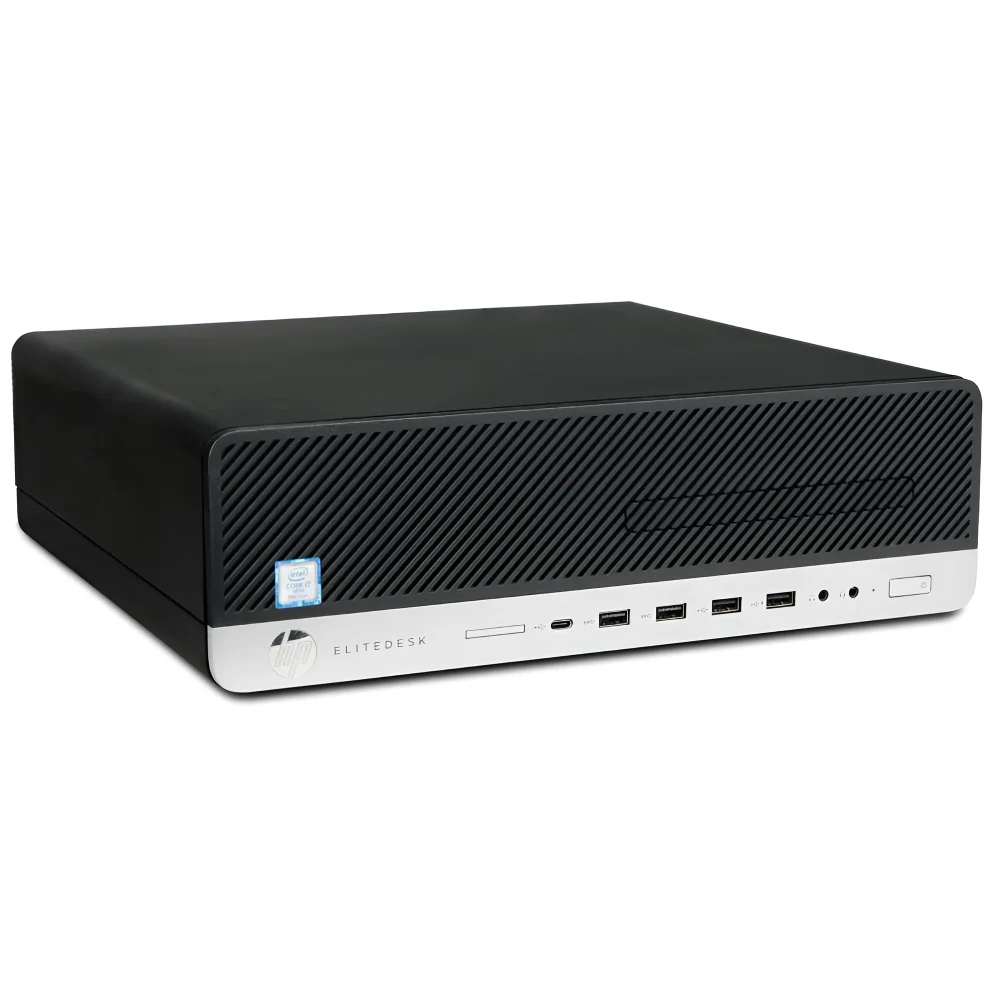 سیستم کامپیوتری استوک HP EliteDesk 800 G4 با پردازنده Core i5 نسل هشتم و رم DDR4 هشت گیگابایتی