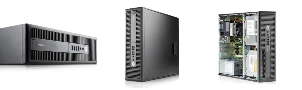 سیستم کامپیوتری استوک HP EliteDesk 800 G4 با هارد ۵۰۰ گیگابایت و پردازنده اینتل نسل هشتم