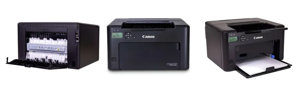 پرینتر لیزری تک کاره کانن مدل Canon LBP122dw با قابلیت چاپ سیاه و سفید، اتصال USB و Wi-Fi، چاپ دوروی خودکار و سرعت چاپ ۲۹ صفحه در دقیقه