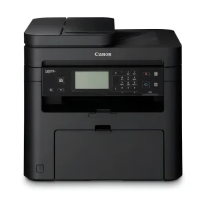 پرینتر چهارکاره لیزری تک رنگ کانن Canon i-SENSYS MF237w با قابلیت چاپ، اسکن، کپی و فکس
