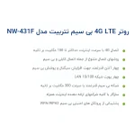 بررسی قابلیت های ارتباطی مودم نتربیت NW-431F