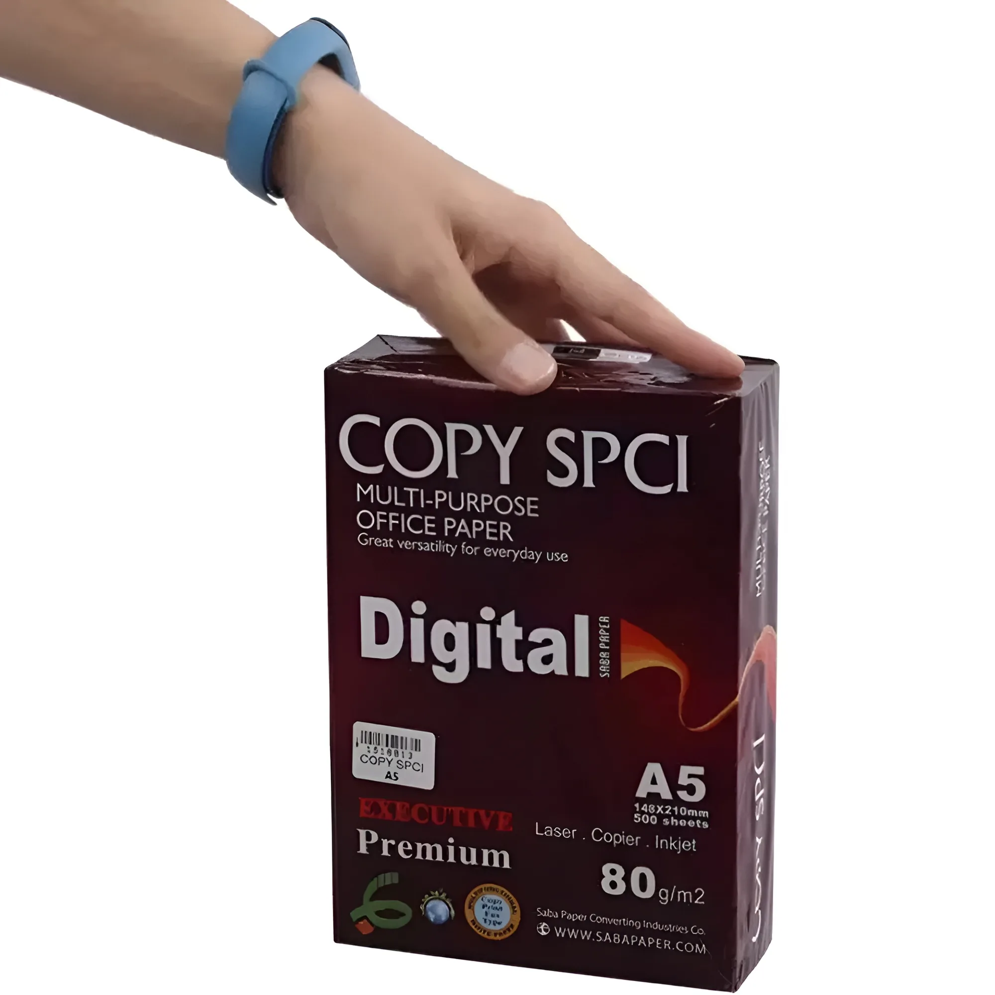 کاغذ کپی SPCI دیجیتال در اندازه A5 و بسته 500 عددی