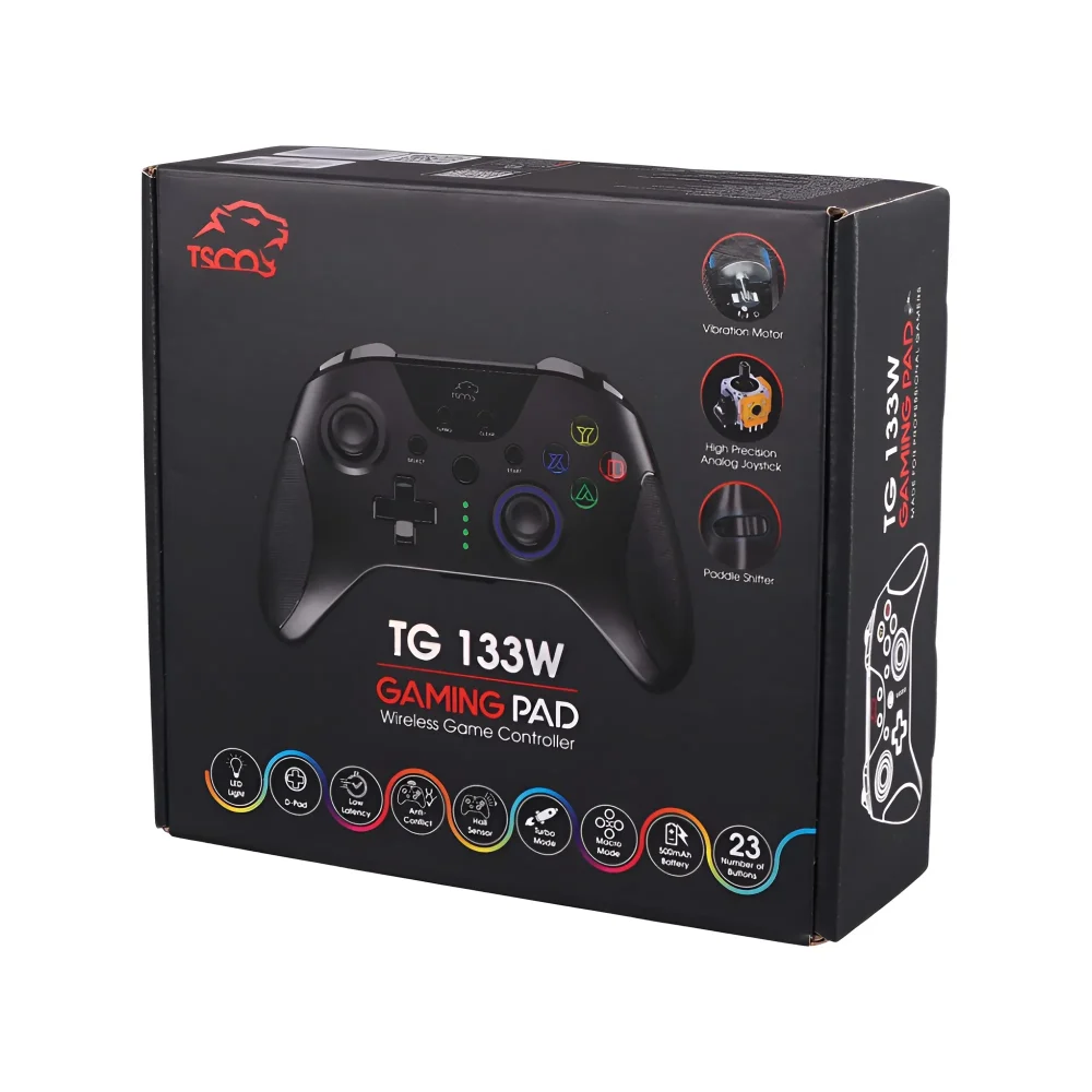 جعبه دسته بازی بی سیم تسکو مدل TG 133W با اتصال WiFi