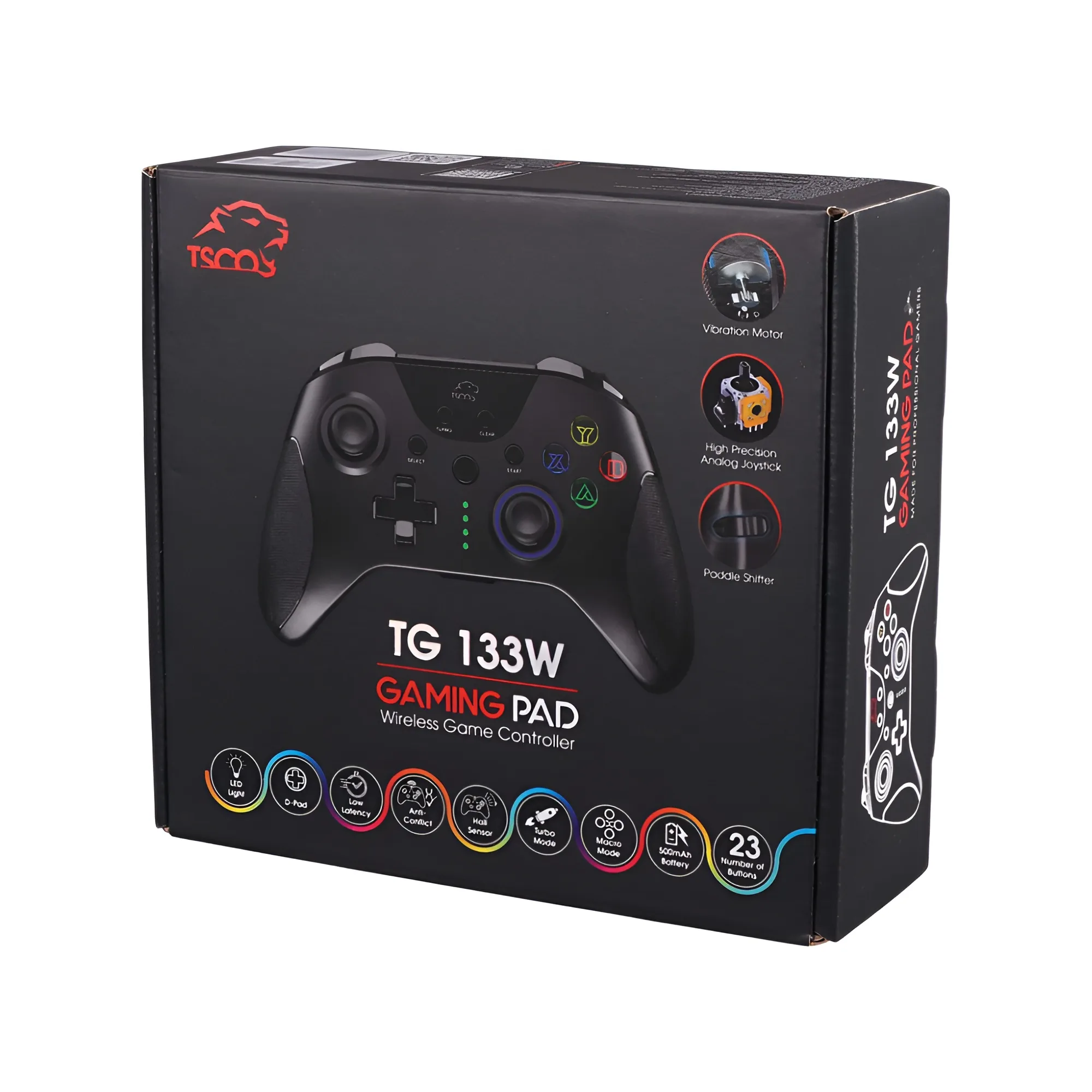 جعبه دسته بازی بی سیم تسکو مدل TG 133W با اتصال WiFi
