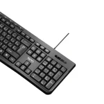 کیبورد سیمی تسکو TK 8025 با حروف فارسی و صفحه اعداد