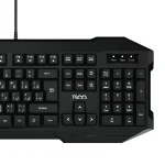 کیبورد باسیم TK 8041 تسکو با طراحی ساده و کاربردی